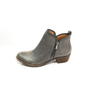 Lucky Brand Bartalino Leather Bootie Ankle Boots